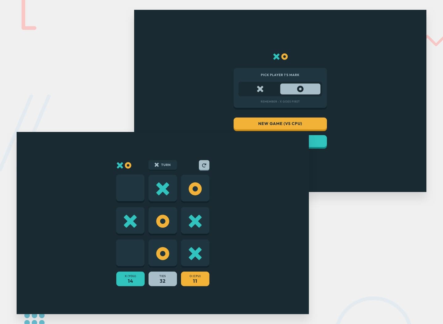 tic-tac-toe preview